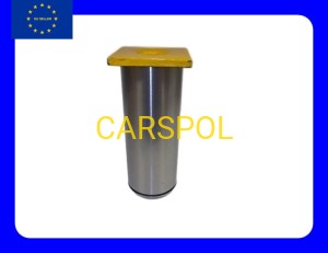 Pin SS Kingpost Bottom Pivot Circlip Retention for JCB 3CX 4CX