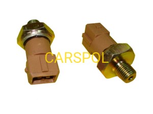 Switch oil pressure M10 yellow body (AMP connector) for JCB 3CX 4CX ZAM