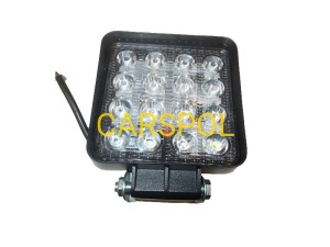 WORK LAMP 16 LED 12-80V, 16x1W, 107|mm*107mm 