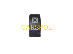 Decal Reversing Fan switch decal for JCB 3CX 4CX ZAM