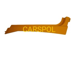 Rail bonnet, upper RH yellow JCB 3CX 4CX ORG