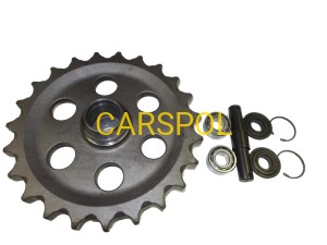 Wheel idler, sprocket set for 803 MINI JCB ZAM
