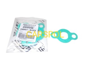 Gasket blk to o/drain pipe JCB 3CX 4CX ORG