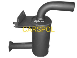 Silencer exhaust turbo for AK JCB 3CX 4CX ZAM