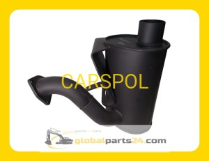 Silencer exhaust turbo for AK JCB 3CX 4CX  ZAM