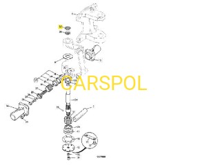 Seal grease top for JCB 3CX 4CX ZAM
