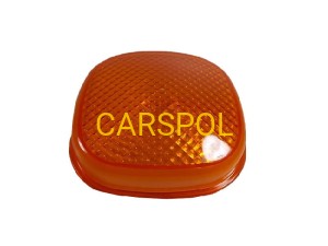 Lens Amber direction indicator for JCB TELEHANDLER